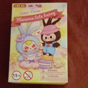 Macaron Cute Bunny Toy Set - Blimd Box Unopened